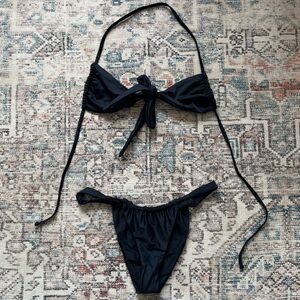iNAMORATA Black Bikini Set